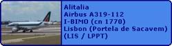 Alitalia Airbus A319-112 I-BIMO (cn 1770)