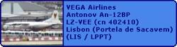 VEGA Antonov An-12BP LZ-VEE (cn 402410)