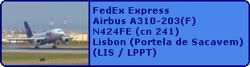 FedEx Express Airbus A310-203(F) N424FE (cn 241)