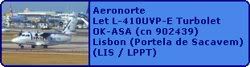 Aeronorte Let L-410UVP-E Turbolet OK-ASA (cn 902439)