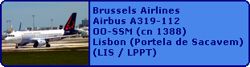 Brussels Airlines Airbus A319-112 OO-SSM (cn 1388)