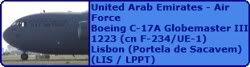 United Arab Emirates - Air Force Boeing C-17A Globemaster III 1223 (cn F-234/UE-1)