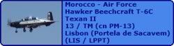 Morocco - Air Force Hawker Beechcraft T-6C Texan II 13 / TM (cn PM-13)