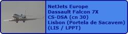 NetJets Europe Dassault Falcon 7X CS-DSA (cn 30)
