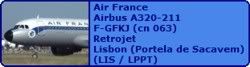 Air France Airbus A320-211 F-GFKJ (cn 063) Retrojet