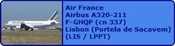 Air France Airbus A320-211 F-GHQP (cn 337)
