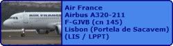 Air France Airbus A320-211 F-GJVB (cn 145)