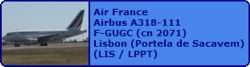 Air France Airbus A318-111 F-GUGC (cn 2071)