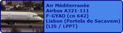 Air M�diterran�e Airbus A321-111 F-GYAO (cn 642)