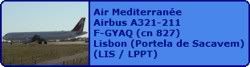 Air Mediterran�e Airbus A321-211 F-GYAQ (cn 827)