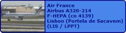 Air France Airbus A320-214 F-HEPA (cn 4139)