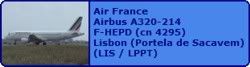 Air France Airbus A320-214 F-HEPD (cn 4295)