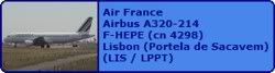 Air France Airbus A320-214 F-HEPE (cn 4298)