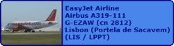 EasyJet Airline Airbus A319-111 G-EZAW (cn 2812)