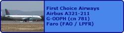 First Choice Airways Airbus A321-211 G-OOPH (cn 781)