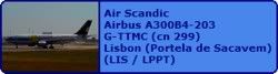 Air Scandic Airbus A300B4-203 G-TTMC (cn 299)
