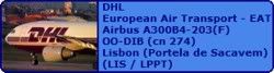 DHL (European Air Transport - EAT) Airbus A300B4-203(F) OO-DIB (cn 274)