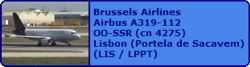 Brussels Airlines Airbus A319-112 OO-SSR (cn 4275)