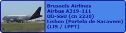Brussels Airlines Airbus A319-111 OO-SSU (cn 2230)