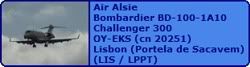 Air Alsie AS Bombardier BD-100-1A10 Challenger 300 OY-EKS (cn 20251)