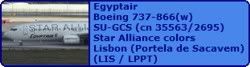 Egyptair Boeing 737-866(w) SU-GCS (cn 35563/2695) Star Alliance colors