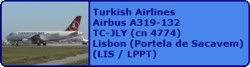 Turkish Airlines Airbus A319-132 TC-JLY (cn 4774)
