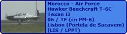 Morocco - Air Force Hawker Beechcraft T-6C Texan II 06 / TF (cn PM-6)