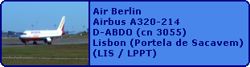 Air Berlin Airbus A320-214 D-ABDO (cn 3055)