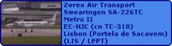 Zorex Air Transport Swearingen SA-226TC Metro II EC-HJC (cn TC-318)