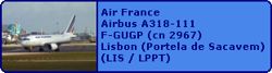 Air France Airbus A318-111 F-GUGP (cn 2967)