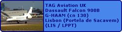 TAG Aviation UK Dassault Falcon 900B G-HAAM (cn 130)
