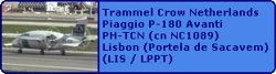 Trammel Crow Netherlands Piaggio P-180 Avanti PH-TCN (cn NC1089)