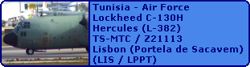 Tunisia - Air Force Lockheed C-130H Hercules (L-382) TS-MTC / Z21113