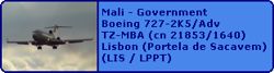 Mali Government Boeing 727-2K5/Adv TZ-MBA (cn 21853/1640)