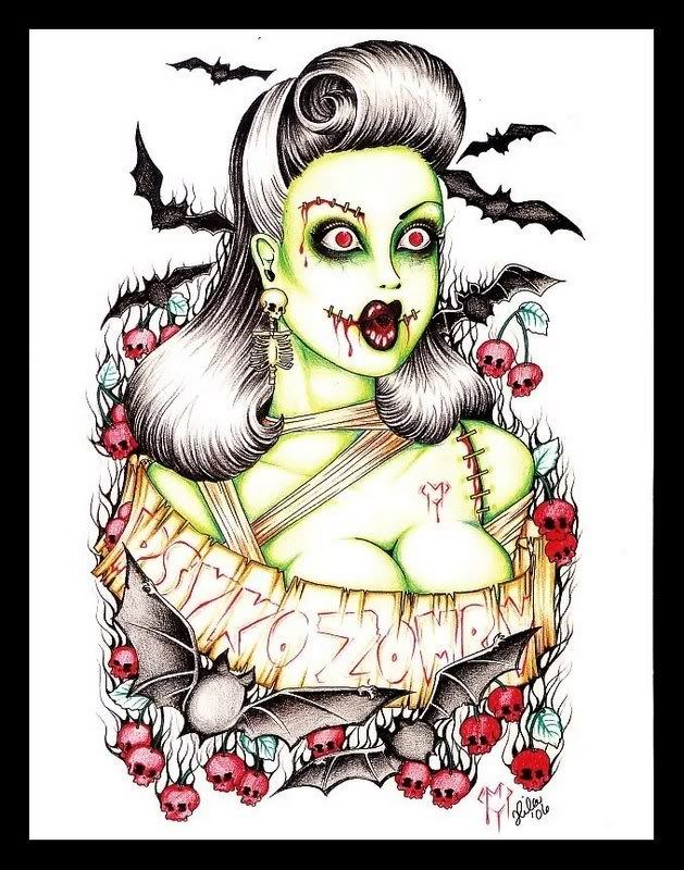 Zombie Pinup Pictures, Images and Photos