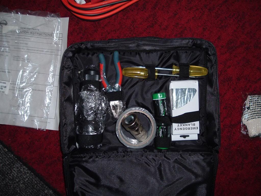 Nissan xterra emergency kit #3