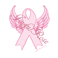 Help Find the Cure - *Angel Wing Ribbon*  Printable Image