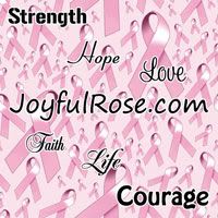 Help Find the Cure - 20% of the Proceeds from JoyfulRose sales will be donated to Susan G. Komen