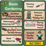 *Basic Gardening*  Printable Image