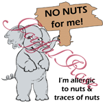 *No nuts for me!*  Printable Image