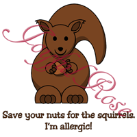 *Save your nuts for the squirrels*  Printable Image