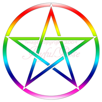 *Spectrum Pentagram*  Printable Image