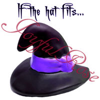 *Witch's Hat*  Printable Image - Customizable Text!