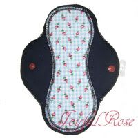 "Country Roses" Cloth Menstrual Pad (Mama Cloth) - TESTER!