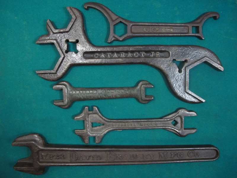 Virgil Saak Auction Wrenches