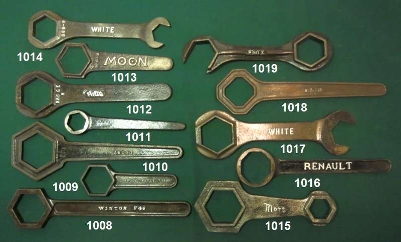 Spring 2013 Wrenching News Auction Antique Automobile Hub Cap Wrenches