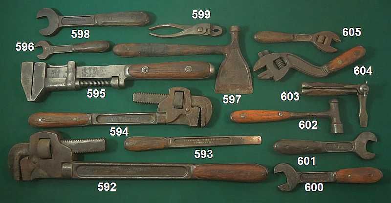Spring 2013 Wrenching News Auction H. D. Smith Perfect Handle Wrenches and Tools