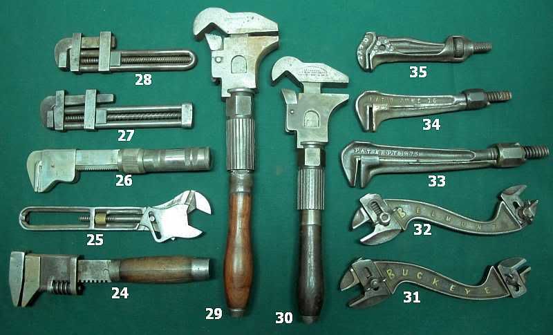 Spring 2012 Wrenching News Auction Odd Adjustable Wrenches