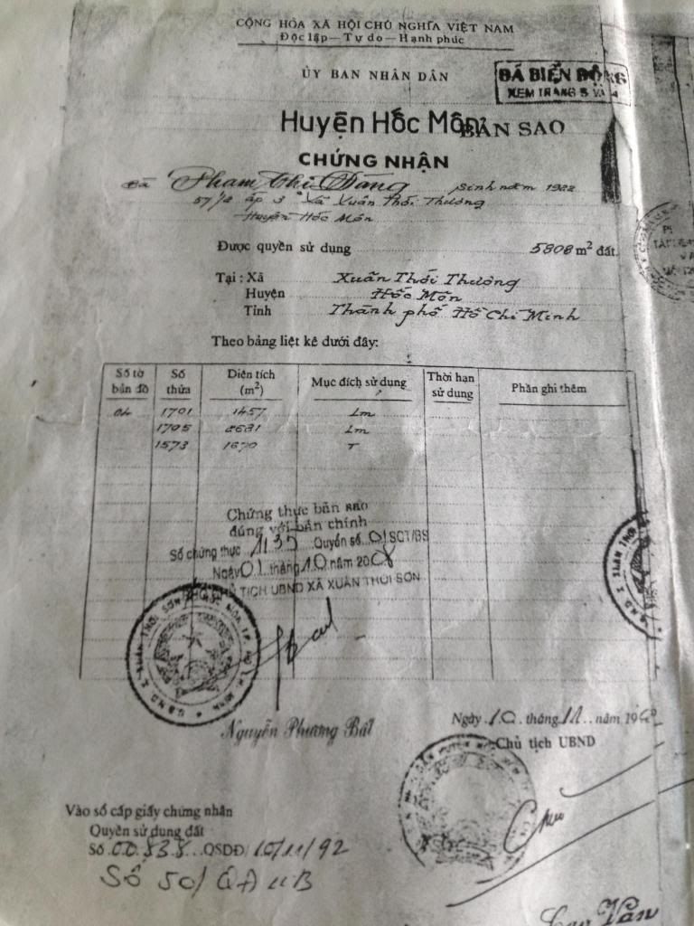 bán đất xã Xuân Thới Thượng, Hóc Môn, Tp.HCM giá rẻ - 12