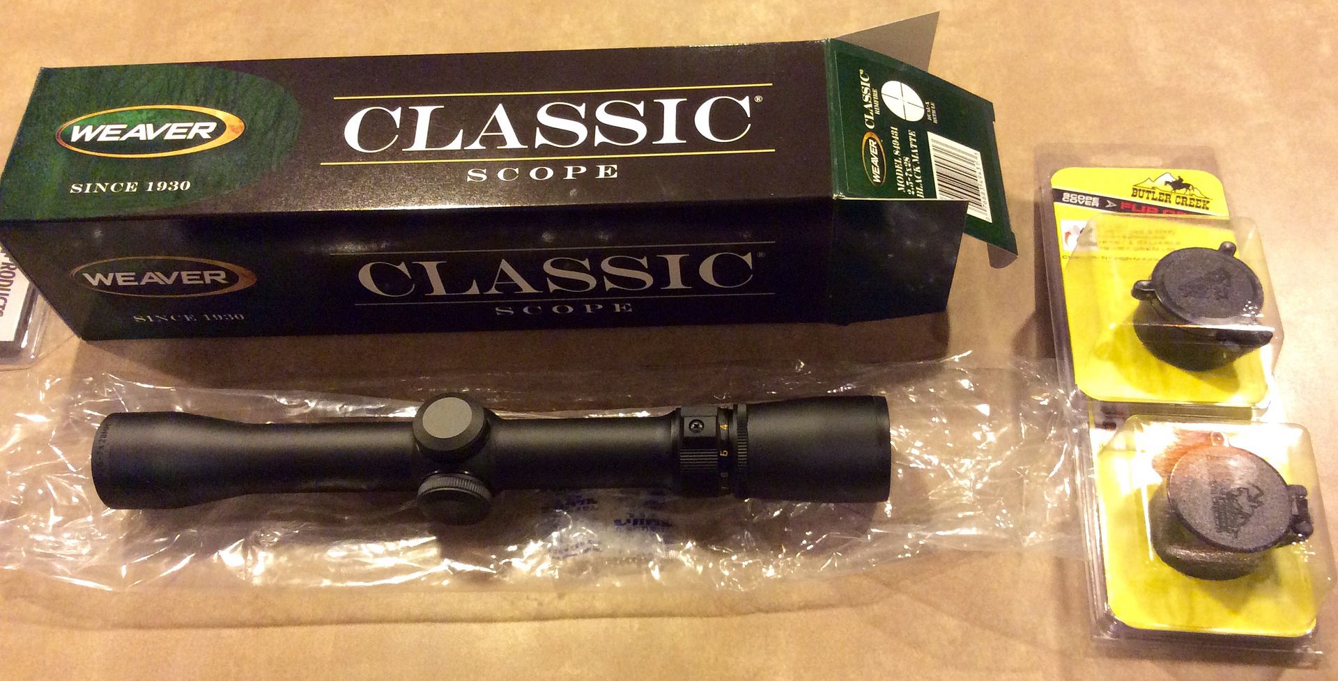 WTS Ruger 10/22 Receiver, DNZ Scope Mount, and Weaver Scope